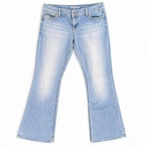 vintage y2k maurice’s low rise bootcut embellished jeans